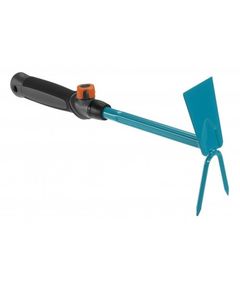Сапка Gardena Combisystem 2 зубца, ручная, 5 см, прямоугольная, фото  | SNABZHENIE.com.ua