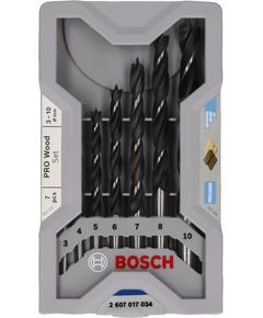 Набор из 7 сверл по древесине BOSCH 2607017034, фото  | SNABZHENIE.com.ua