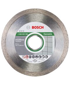 Алмазный отрезной круг BOSCH 115 мм для керамики, фото  | SNABZHENIE.com.ua
