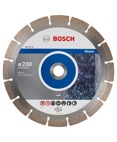 Алмазный отрезной круг 230мм, 22,23мм, для камня, 10 шт, BOSCH, фото  | SNABZHENIE.com.ua