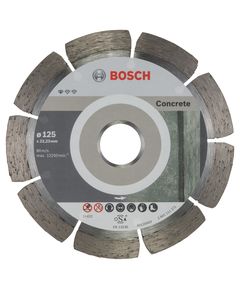 Алмазный отрезной круг 125 мм для бетона, 10 шт, BOSCH 2608603240, фото  | SNABZHENIE.com.ua