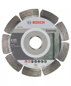 Алмазне відрізне коло 125 x 22,23 мм, Standard for Concrete, 10 шт, BOSCH (2608603240), фото  | SNABZHENIE.com.ua