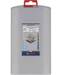 Набор сверл по металлу HSS-Co 1-13 мм, 25 шт, ProBox BOSCH 2608587018, фото  | SNABZHENIE.com.ua