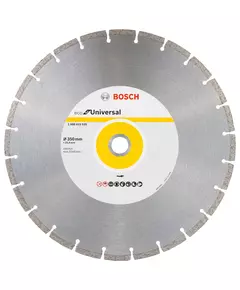 Алмазне відрізне коло 350 мм x 25 мм, ECO for Universal BOSCH (2608615035), фото  | SNABZHENIE.com.ua