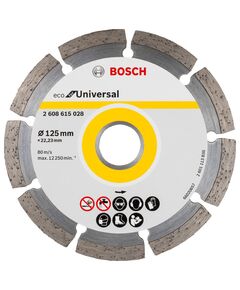 Алмазний відрізний круг 125 мм ECO, 10 шт, BOSCH, фото  | SNABZHENIE.com.ua