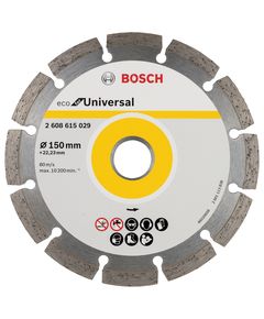 Алмазный отрезной круг 150 мм для BOSCH (2608615029) ECO, фото  | SNABZHENIE.com.ua