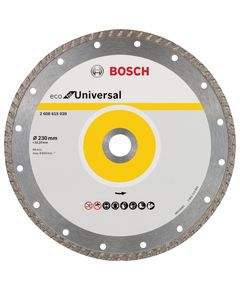 Алмазний відрізний круг ECO 230 мм турбо BOSCH 2608615039, фото  | SNABZHENIE.com.ua