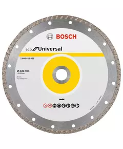 Алмазный отрезной круг 230 мм x 22,23 мм, ECO for Universal, 10 шт, BOSCH (2608615048), фото  | SNABZHENIE.com.ua