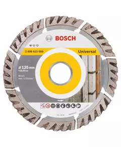 Алмазне відрізне коло 125 x 22,23 мм, Standard for Universal BOSCH (2608615059), фото  | SNABZHENIE.com.ua
