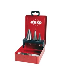 Конусные сверла HSSE Co 5 с пастой 30 г в кейсе RUKO, фото  | SNABZHENIE.com.ua