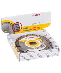 Алмазный отрезной круг Bosch 125x22,23 мм, 10 шт, Standard Universal, фото  | SNABZHENIE.com.ua