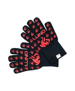 Рукавиці термостійкі для гриля LUND, t&le; 500 &ordm;C, l= 30 см, з бавовни, силікона, поліестера, фото  | SNABZHENIE.com.ua