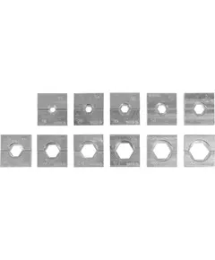 Матриці змінні YATO для кліщів YT-22862 з губками 16, 25, 35, 50, 70, 95, 120, 150, 185, 240,300 мм², фото  | SNABZHENIE.com.ua