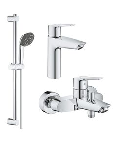 Смеситель 3 в 1 для ванной Grohe QuickFix M-Size UA202301ME, фото  | SNABZHENIE.com.ua