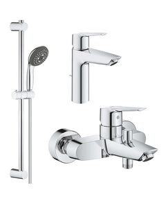 Набір змішувачів 3 в 1 для ванної Grohe QuickFix Start M-Size, фото  | SNABZHENIE.com.ua