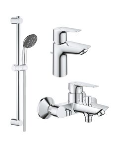 Набір змішувачів 3 в 1 для ванної Grohe QuickFix StartEdge S-Size, фото  | SNABZHENIE.com.ua