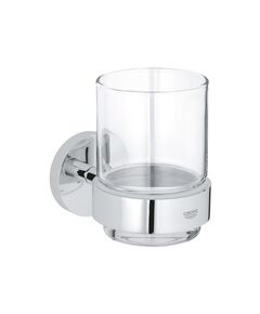 Стакан Grohe QuickFix Start 41194000 с держателем, фото  | SNABZHENIE.com.ua