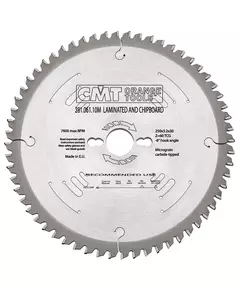 Пила дискова 300 х 30 мм, Z 72, по дереву для розкрою плитних матеріалів без сколів, торцювання CMT (281.073.12M), фото  | SNABZHENIE.com.ua