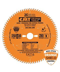 Пильный диск CMT 250x30 мм, Z 80 для ровного реза древесины и МДФ, фото  | SNABZHENIE.com.ua