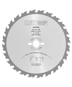 Диск пильный CMT 315x30 мм, Z 28 для продольного пиления дерева, фото  | SNABZHENIE.com.ua