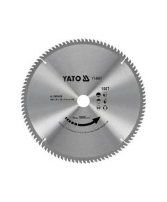 Диск пильний для алюмінію 300 мм, 100 зубів YATO YT-6097, фото  | SNABZHENIE.com.ua