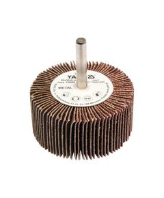 Круг лепестковый YATO 60x30 мм К60, шпиндель 6 мм, фото  | SNABZHENIE.com.ua