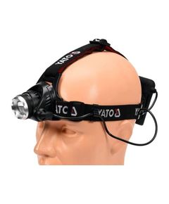 Світлодіодний лобовий фонар YATO YT-08591 з 3 режимами, 4 AA батареї, фото  | SNABZHENIE.com.ua