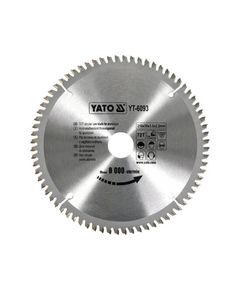 Диск пильний 210x30 мм, 72 зуба для алюмінію YATO (YT-6093), фото  | SNABZHENIE.com.ua