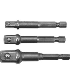 Держатель-адаптер торцевых головок HEX 1/4, 3/8, 1/2, 3 шт. YATO, фото  | SNABZHENIE.com.ua