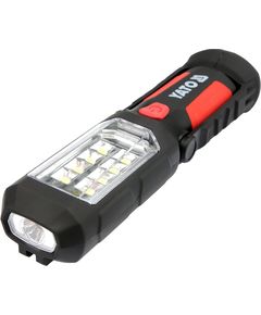 Фонарь LED YATO YT-08513 на батарейках AA, 8+1 диод, 3 режима, крюк, магнит, фото  | SNABZHENIE.com.ua