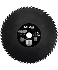 Диск-фреза YATO 230x5x22,2 мм для дерева, ПВХ, гипса, фото  | SNABZHENIE.com.ua