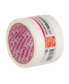 Малярная лента INTERTOOL DM-7221, 72мм x 20м, белая, фото  | SNABZHENIE.com.ua