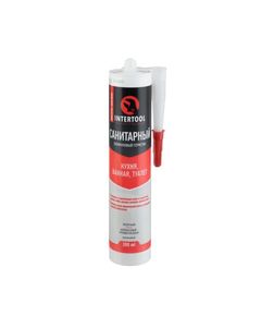 Силиконовый герметик INTERTOOL FS-3030 прозрачный, 300 мл, фото  | SNABZHENIE.com.ua