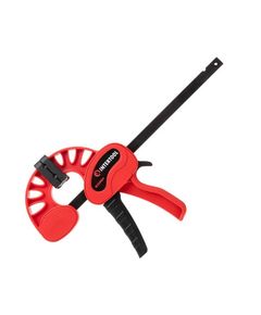 Струбцина автоматична 150x60 мм, зусилля 70 кг INTERTOOL HT-6115, фото  | SNABZHENIE.com.ua