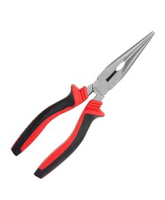 Щипцы удлиненные прямые 200 мм, 40CrV, фосфатированные INTERTOOL NT-0140, фото  | SNABZHENIE.com.ua