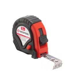 Рулетка INTERTOOL MT-0103, металеве полотно 3 м x 16 мм, 3 стопори, фото  | SNABZHENIE.com.ua
