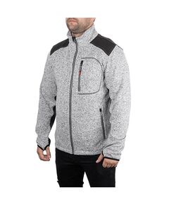 Вязаная куртка SOFTSHELL серого цвета, XXXL, 100% полиэстер, фото  | SNABZHENIE.com.ua