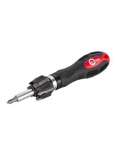 Отвертка реверсивная INTERTOOL HT-0408 с 7 насадками, фото  | SNABZHENIE.com.ua