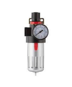 Фильтр очистки воздуха с редуктором 1/2 INTERTOOL PT-1410 в металле, фото  | SNABZHENIE.com.ua