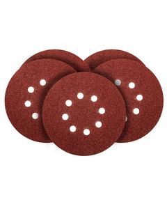 Шлифовальные диски 150 мм, К60, 5 шт, 8 отверстий Graphite 54H016, фото  | SNABZHENIE.com.ua