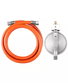 Комплект газового обігрівача для польського ринку, регулятор тиску газу та шланг, тип G16, для газового обігрівача 15кВт та 30кВт, фото  | SNABZHENIE.com.ua