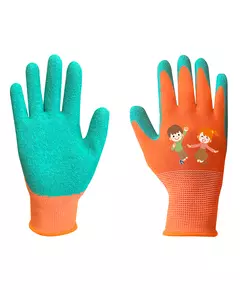 Дитячі робочі рукавички, поліестер з латексним покриттям (кринкл), розмір 3 NEO, фото  | SNABZHENIE.com.ua