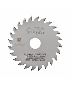 Пильный диск DSR.Sawblade 100мм, 24 зуба, Ita Tools, фото  | SNABZHENIE.com.ua