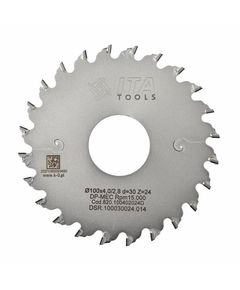 Пильный диск DSR.Sawblade 100мм, 24 зуба, Ita Tools DSR.100030024.014, фото  | SNABZHENIE.com.ua