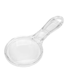 Лупа ручная в акриловой оправе VOREL, 2 линзы 3х/6х кратные, 125х 57х 6 мм, фото  | SNABZHENIE.com.ua