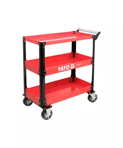 Візок майстерний YATO 3-рівневий на 4 колесах для макс. навантаж.- 150 кг 955x 880x 405 мм [1], фото  | SNABZHENIE.com.ua