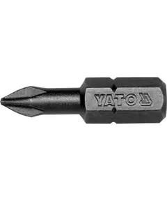 Насадка викруткова YATO : Phillips ACR PH1 x 25 мм. HEX 1/4" 50 (Шт/ Уп.) [20/40], фото  | SNABZHENIE.com.ua
