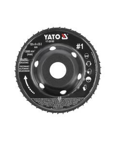 Диск-фреза YATO Ø120 мм для дерева, шпаклевки, гипса, фото  | SNABZHENIE.com.ua