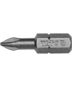 Насадка YATO Phillips ACR PH1 25 мм HEX 1/4 (50 шт/уп), фото  | SNABZHENIE.com.ua