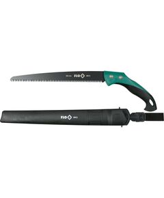Садова ножівка FLO, L= 300 мм, 6 зубів/1, t= 1,2 мм з кобурою, фото  | SNABZHENIE.com.ua